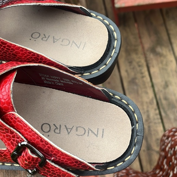 Ingaro Happy Red like New Size 6.5 - Picture 5 of 6